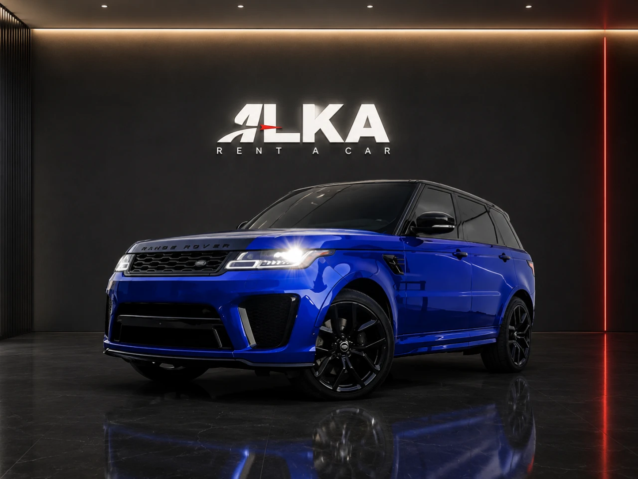 Range Rover Sport SVR Blue